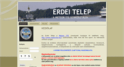 Desktop Screenshot of erdeitelep.hu